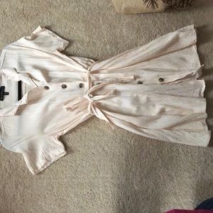 Light Yellow/White Stripped dress